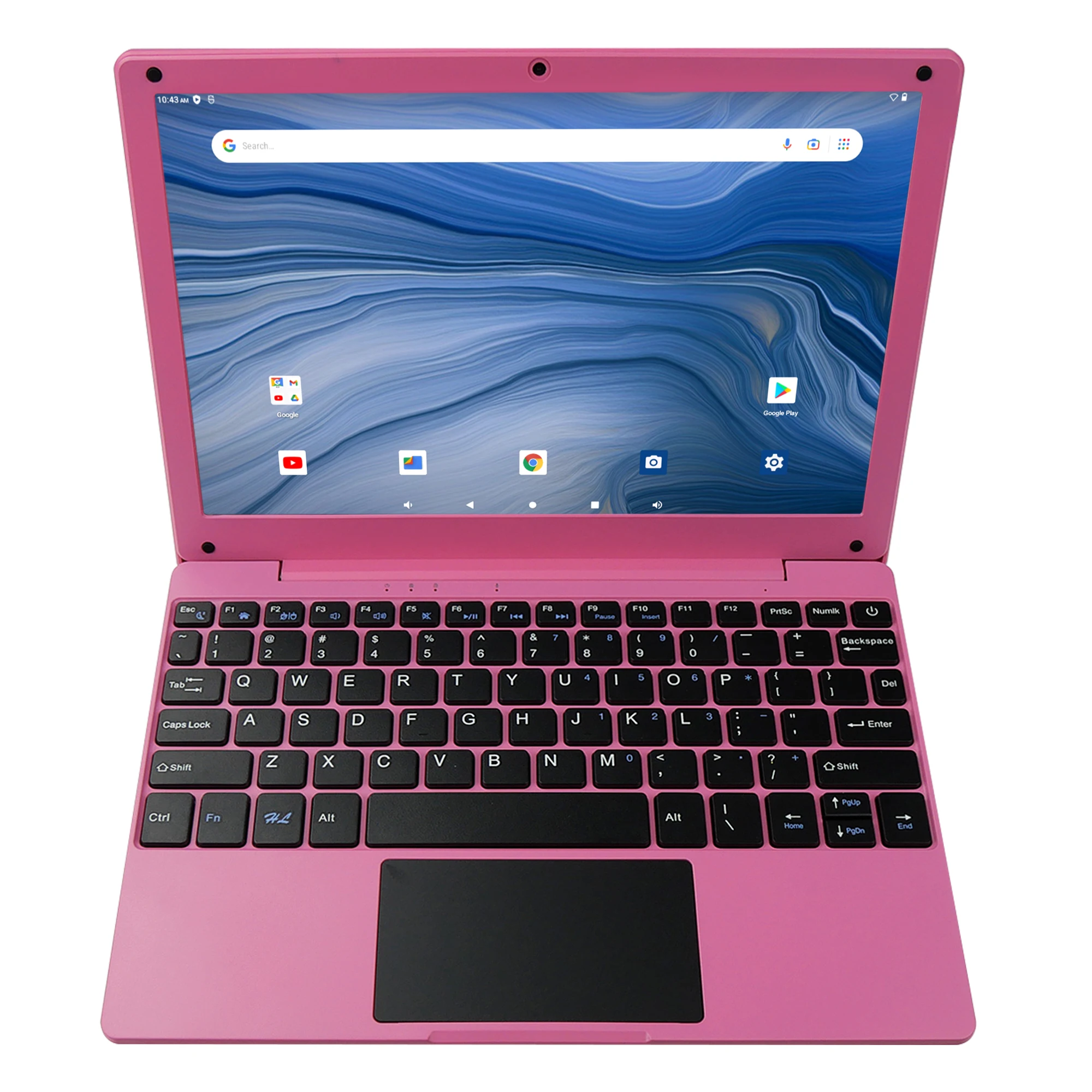 2024 Latest 10.3 Android System 12 Quad Core Ultra thin tablet Laptop 2GB/62GB Netbook A133 CPU Computer Wi-Fi USB 2