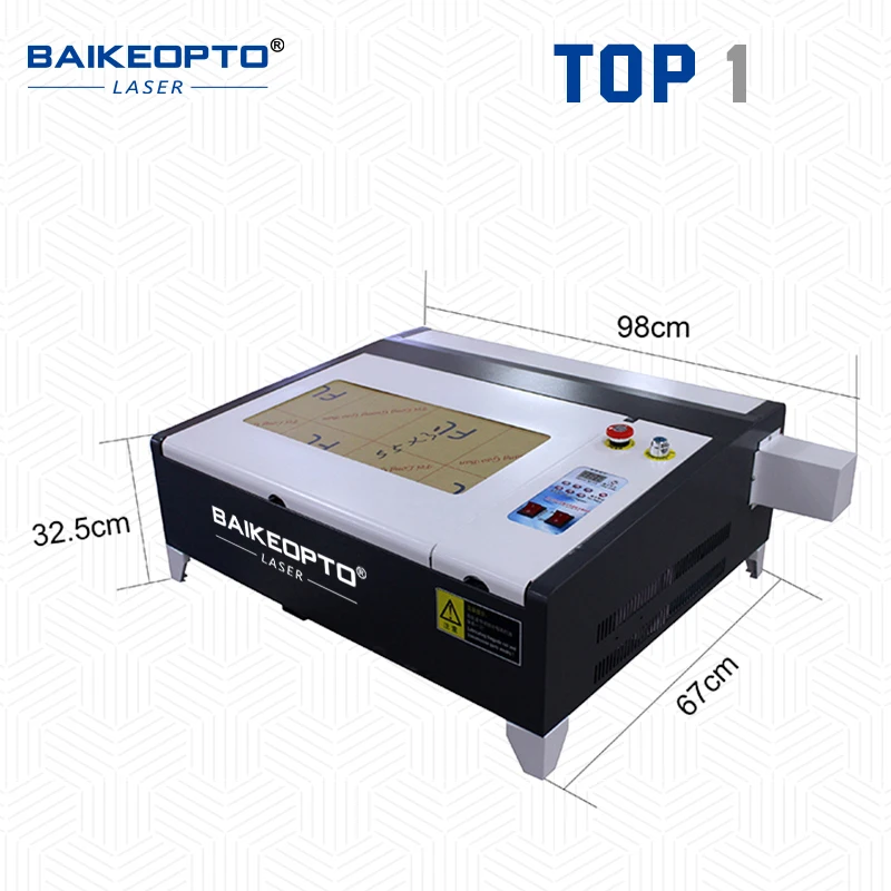 4040 CO2 Laser Cutting Machine Cutting Fume Extractor Laser Tube Cutter Engraver for Business 6