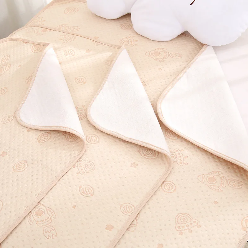 Multi-size Incontinence Pad for Bed Wetting Urine Cloth Waterproof Cover Washable Soft Cotton Protector Kid Adlut Elder
