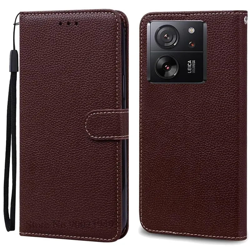 Leather Flip Wallet Phone Case - Sleek Silicone Cover and Protective s