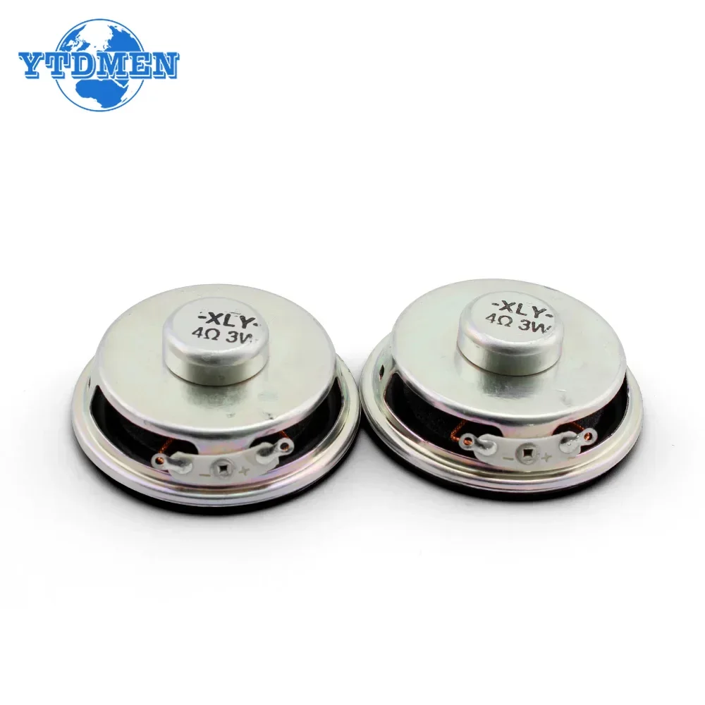 2PCS 미니 스피커 3W 4R 직경 4cm/5cm 증폭기 확성기 Arduino 키트 용 3 와트 4 옴 40mm 50mm 스피커