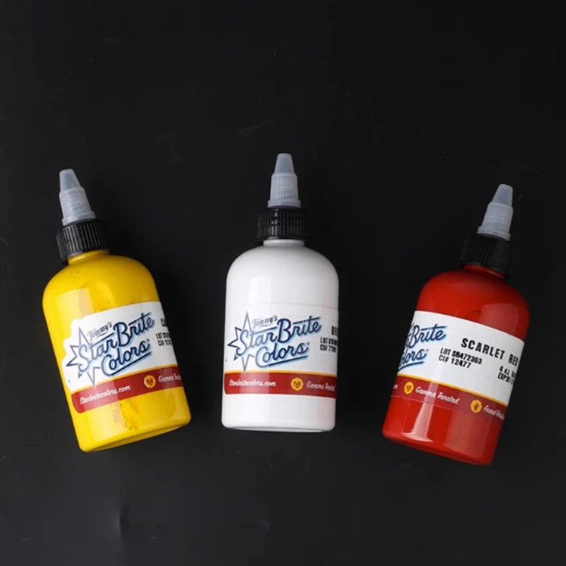 30/60/120ML High Quality Professinal White Tattoo Ink Easy Coloring For Body Permanent Makeup Art Color Tattoo Pigment Supplies