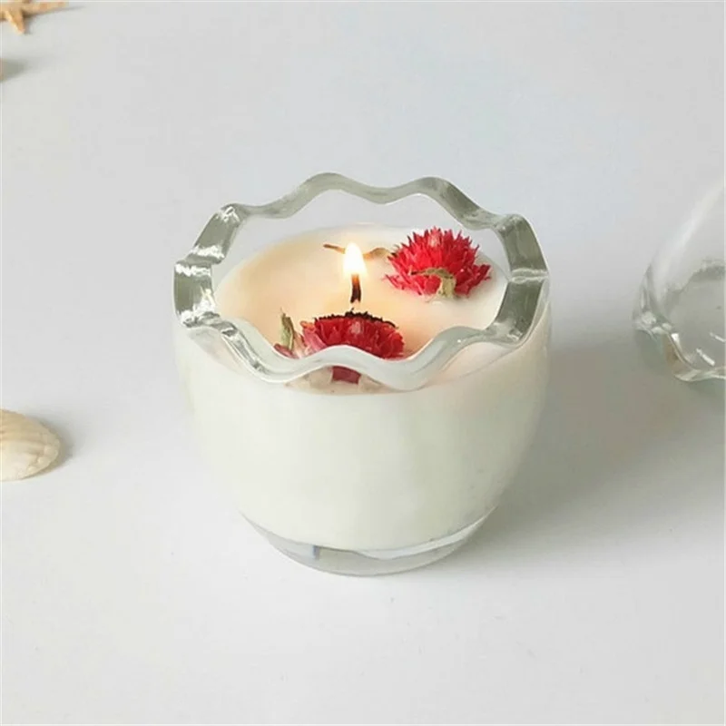 1KG Natural Soy Wax Flake Scented Candle Raw Material 100% Additive-free DIY Smokeless Candle Making Supplies