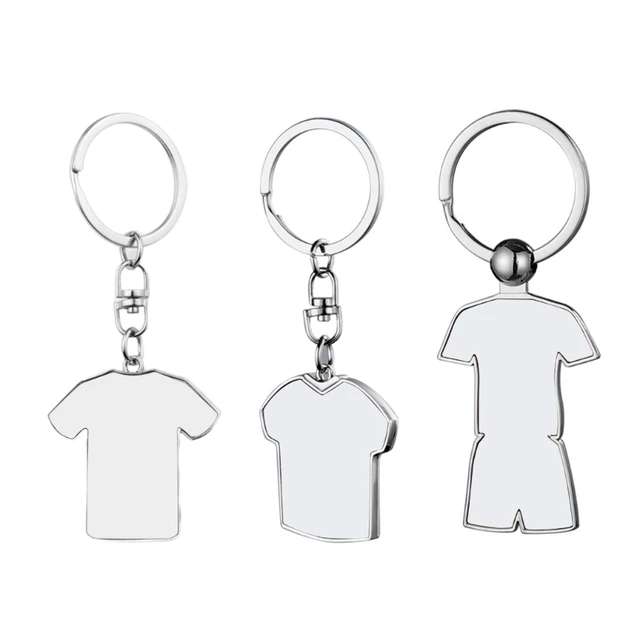 Key Chains For Car Keys 6 Circles Sublimation Blank Keychain With Key Ring  Heat Transfer Keychain For Christmas