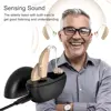 Hearing aid, rechargeable for seniors, noise reduction, 5-level volume adjustment, clear sound, with charging case 4