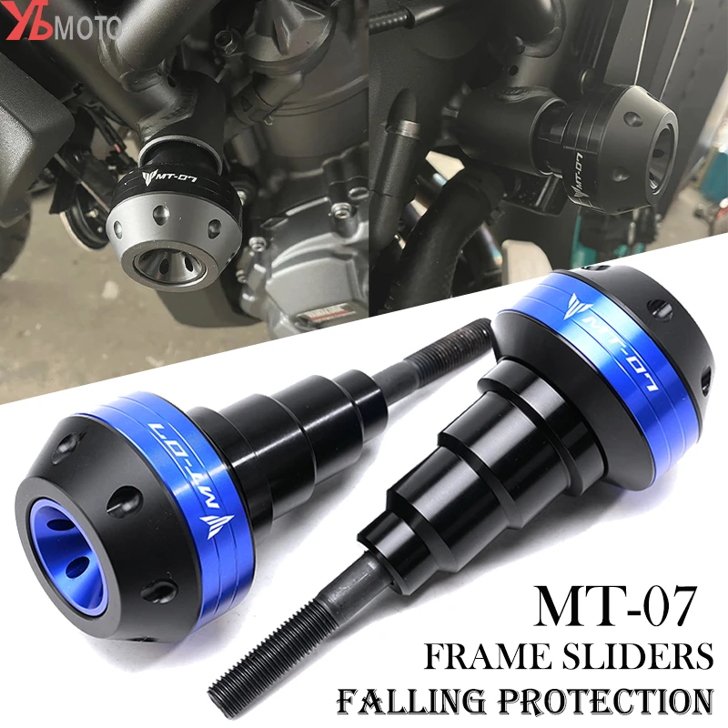 Mt07 Frame Protection Pad Motorcycle Frame Sliders Falling