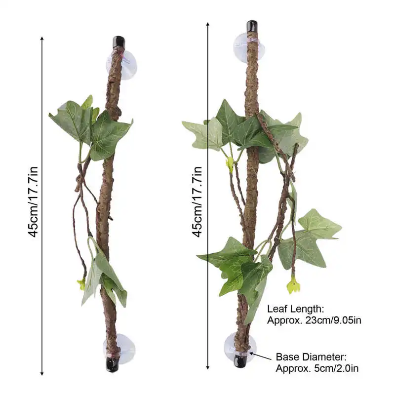Reptile Vines High Simulation Reptile Corner Branch for Lizard reptile vines