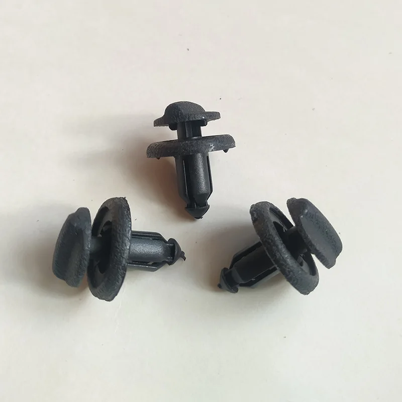 50PCS Car Trunk Clips Gray Plastic Parcel Shelf Clip Early Type End Fastener For Nissan Juke