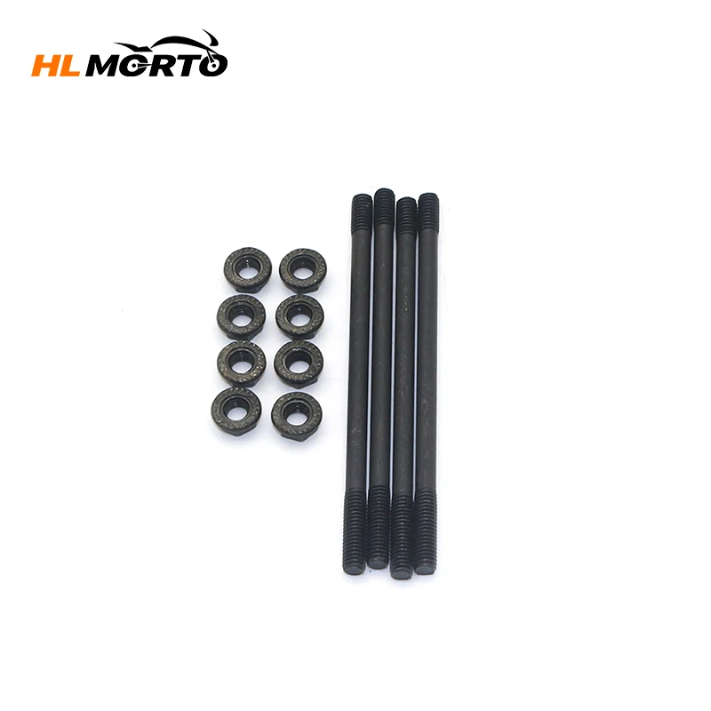 Stud Bolt Engine Cylinder Barrel Head Bore Cylinder Studs For 50Cc 70/90/110/125Cc For Peewee Py Pw 50 Yamaha Pw50 Py50 Bike