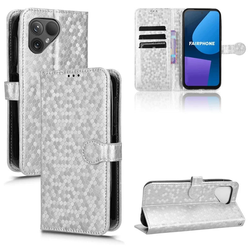 Per Fairphone 5 Custodia Per Telefono In Pelle Pu + Tpu Di Alta Qualità Per Fairphone 5 Fairphone5 Flip Anti-Knock Wallet Coque