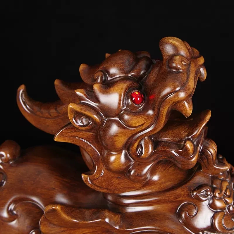 Resin Pixiu Sculpture Decor, Office Desktop, Lucky Money, Home, Living Room, TV Cabinet Ornaments, Crafts Gift