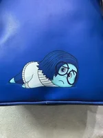 Disney Inside Out Sadness Mini Lady Double Shoulder Backpack Double Shoulder Bag Rave Festival Cosplay Cute Halloween Backpacks 5