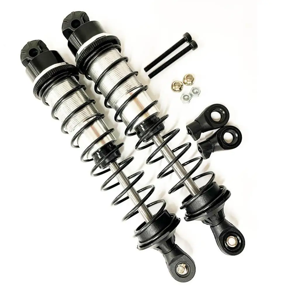 

Задний амортизатор из алюминиевого сплава 1 7, деталь для модернизации RC 2 шт., задний амортизатор с резьбой для ARRMA 6S, деталь для автомобиля с дистанционным управлением