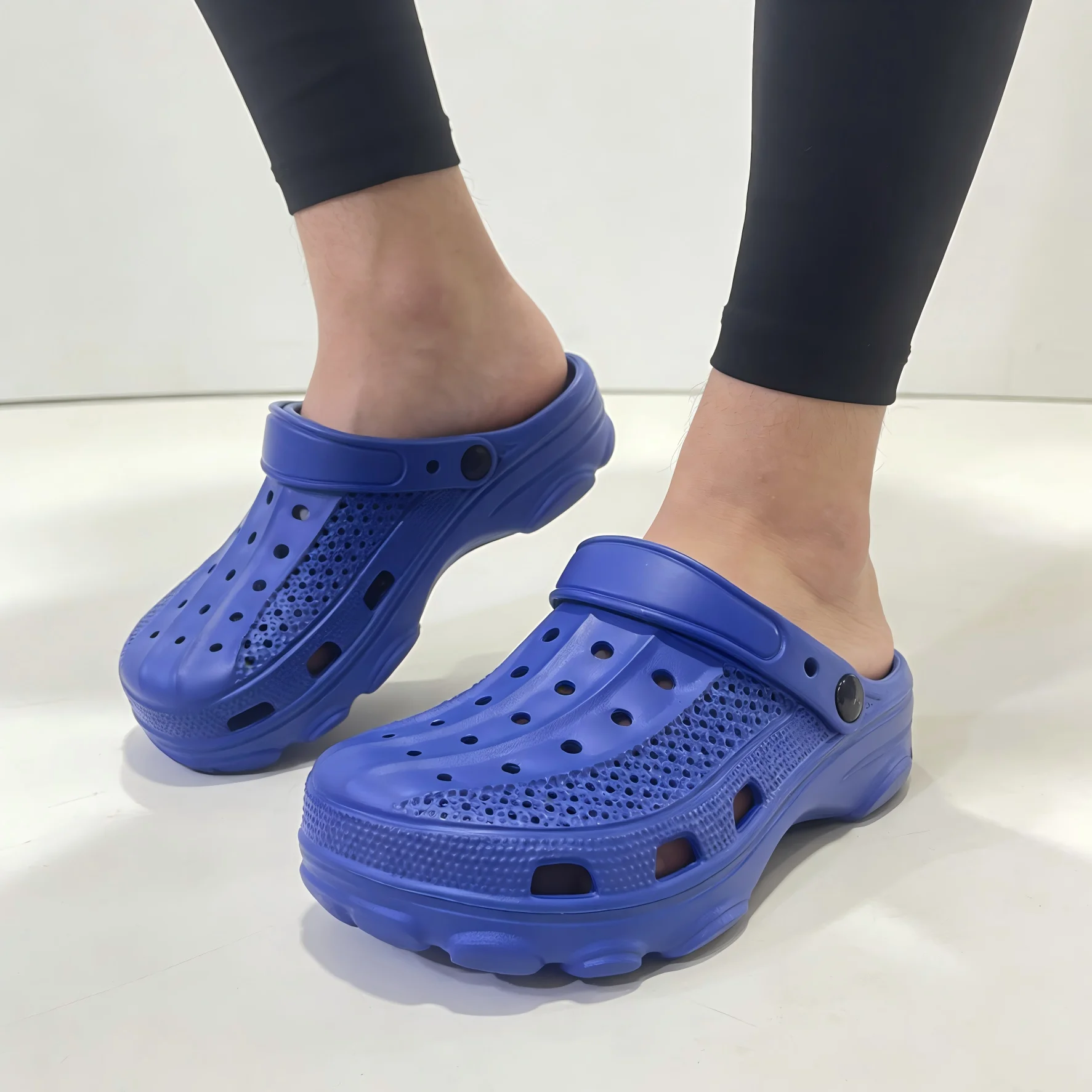 Sommer-Clogs für Paare, Kreativ und Schlicht, Niedlich, Rutschfest, Atmungsaktiv, Vielseitig, Geeignet für Innen- und Außenbereich, Clogs und Hausschuhe – Detail 12