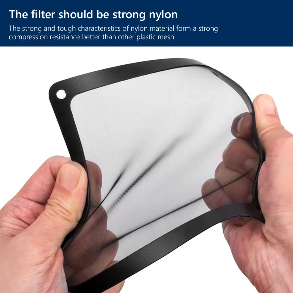 80-140MM Magnetic Dust Filter Dustproof Mesh Cover Frame Black Mesh Net Guard for PC Computer Case Cooling Fan Accessories