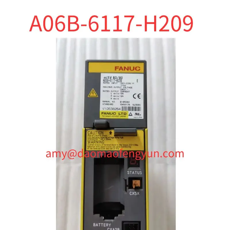 

Used A06B-6117-H209 Fanuc Drive tested ok A06B 6117 H209