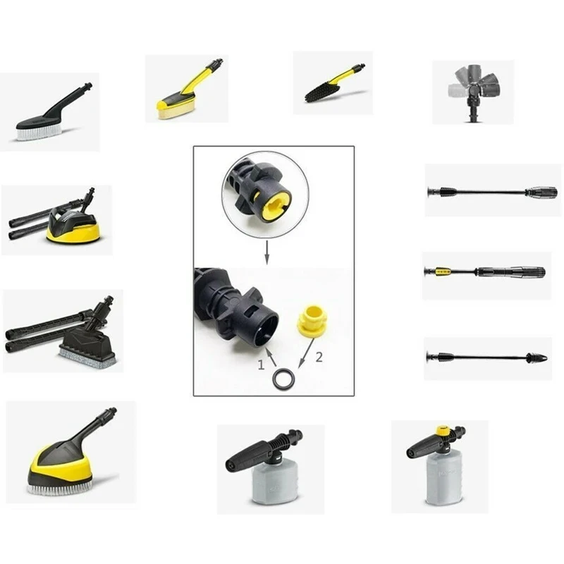 sparefixd O Ring Seal Kit voor Karcher hogedrukreiniger