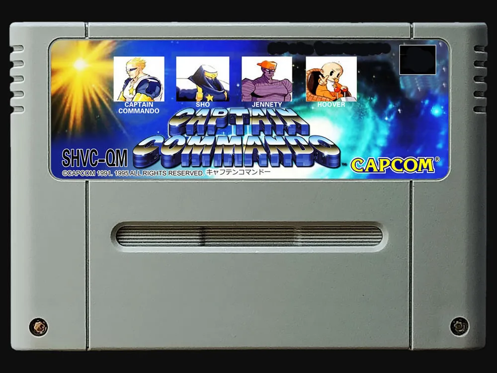 

16-битные игры ** Captain Commander O (японская версия NTSC!)