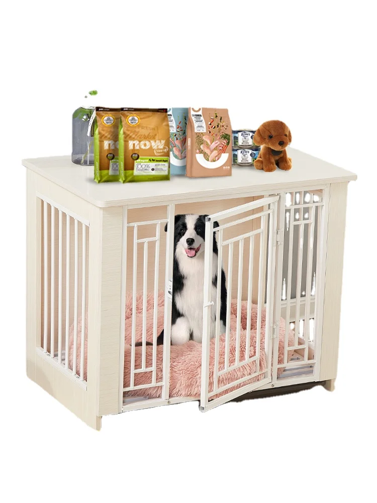 

YY Solid Wood Dog Crate Small Dog Medium Large Dog Dog Villa