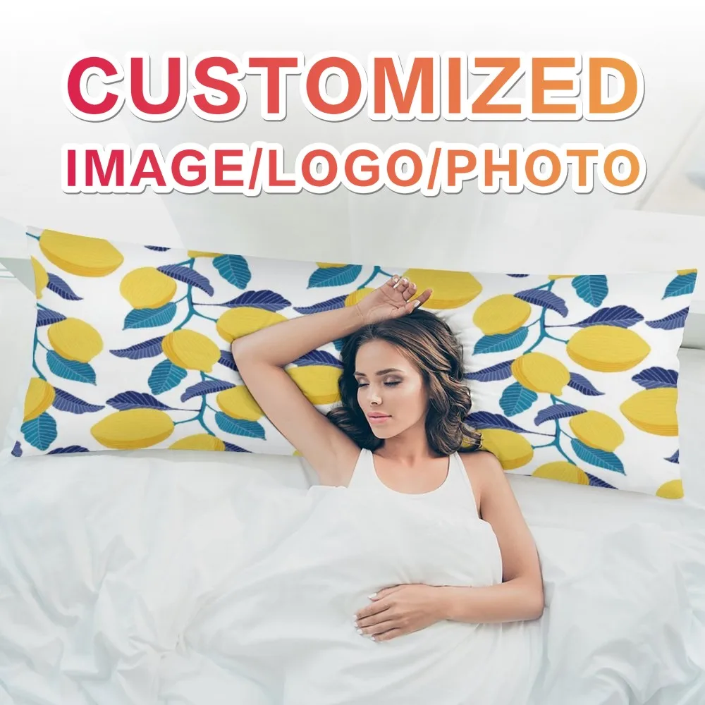CustomizedLongPillowCaseCouplePrintLongPillowCaseDecoration