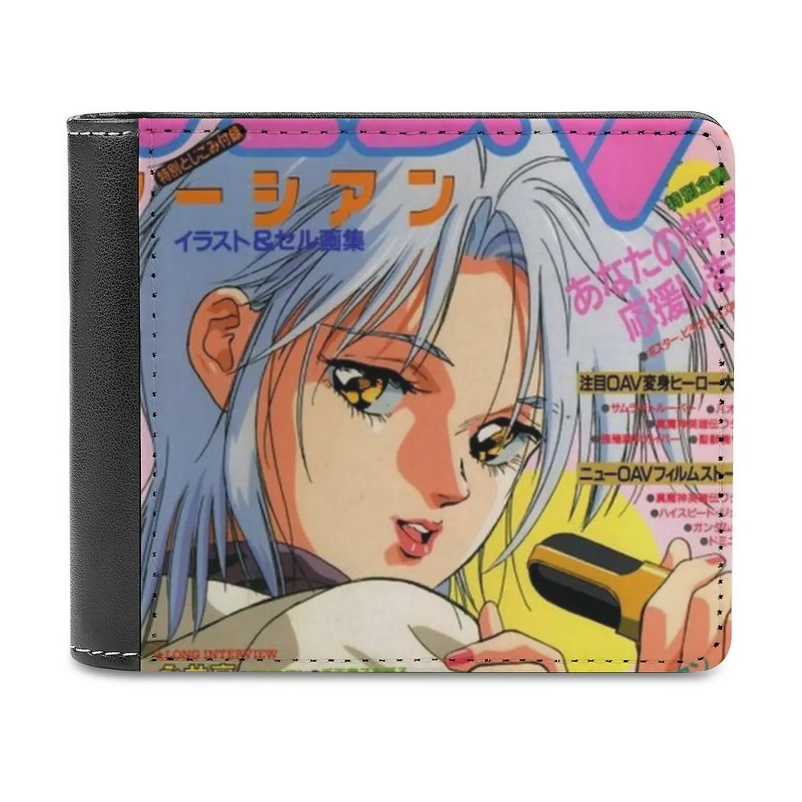 Custom Engraved Leather Anime Wallet | Nerdloot