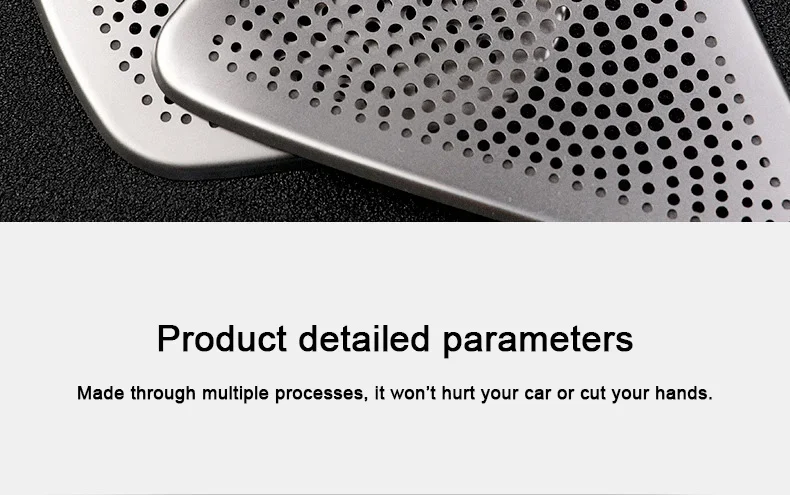 For BMW 5 Series G31 G30 2018 2019 2020 2021 2022,Car Door Speaker Trim Cover A-pillar Horn Protection Cover Interior Accessorie
