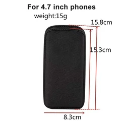 Neoprene Universal Mobile Phone Case Pouch (15.3x8.3cm)