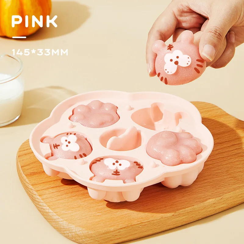 Baby food supplement steamed cake mold infant Edible Silicon can cook baking tool cake mold Food supplement molds