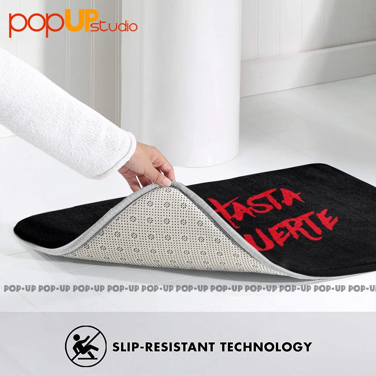 Real Hasta La Muerte Anuel Aa Album Mat Rug Carpet New Doormat Mat Floor Welcome Mat Light Luxury 4