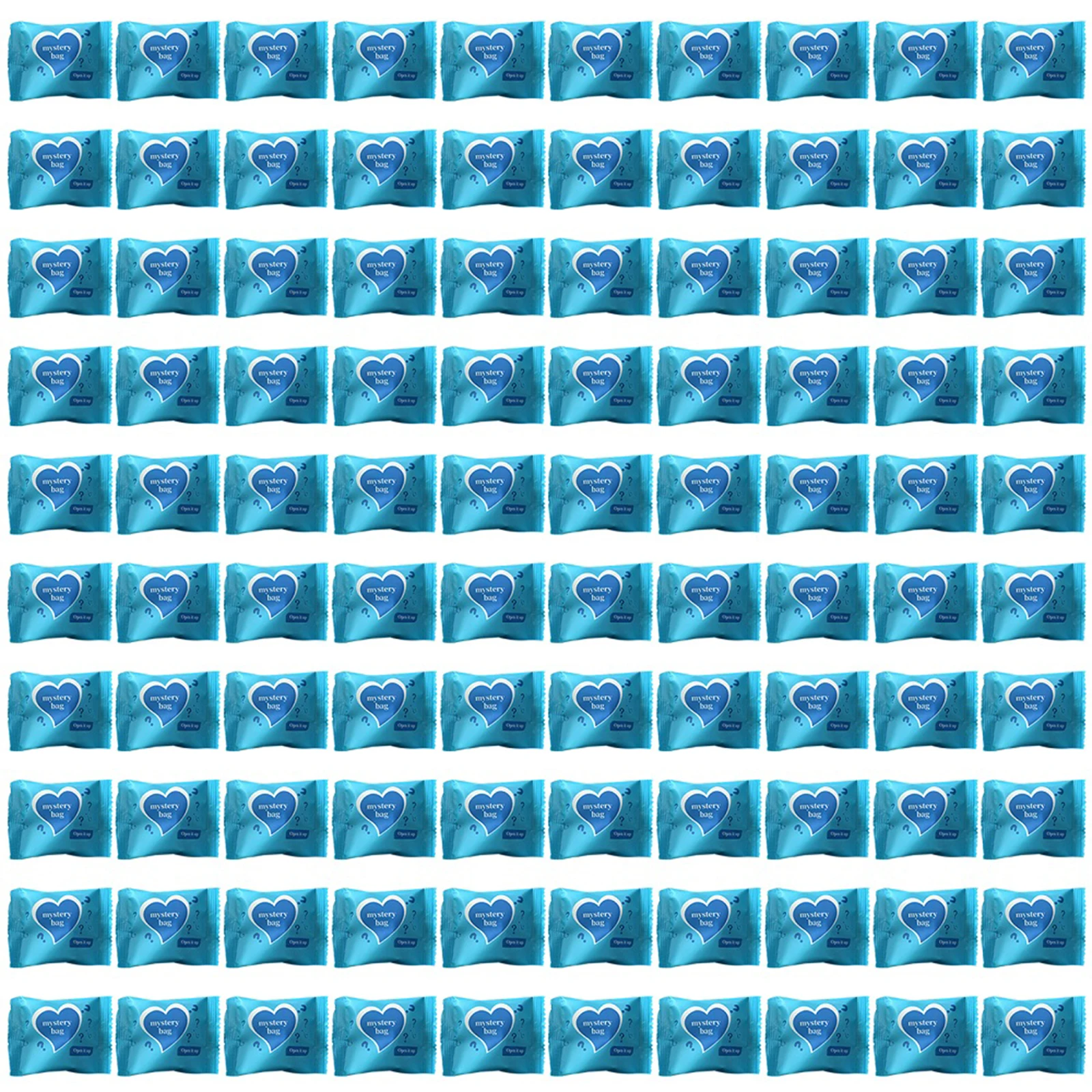 100pcs Blue