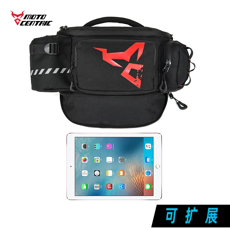 Unisex Waterproof Motorcycle Waist & Leg Bag with Multiple Pockets