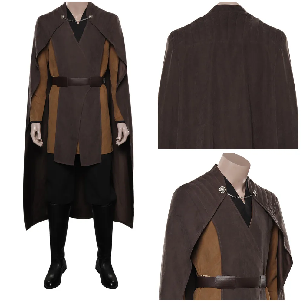 

Jedi Count Dooku Cosplay Costume Outfits Man Male Halloween Carnival Suit Roleplay Disguise Clothing
