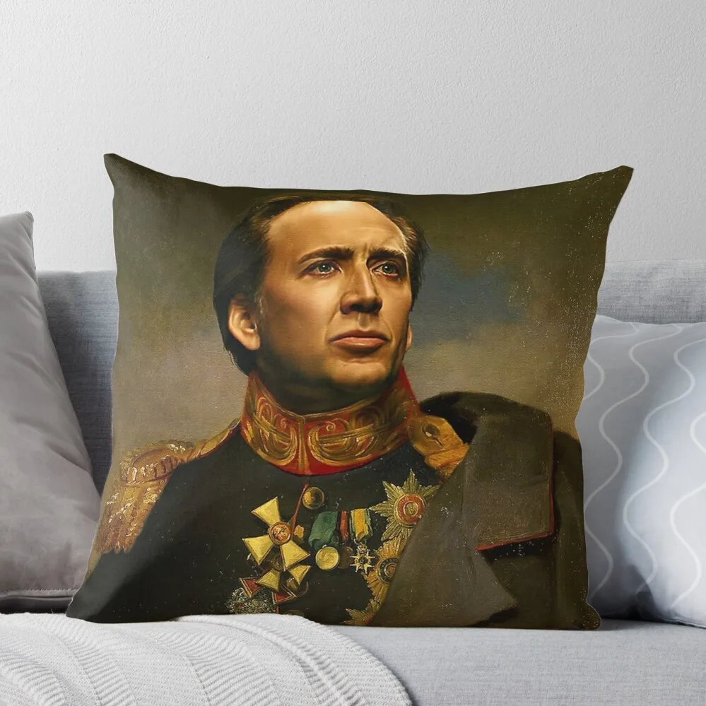 

Nicolas Cage - replaceface Throw Pillow Decorative Sofa Cushion Cushion Covers For Living Room