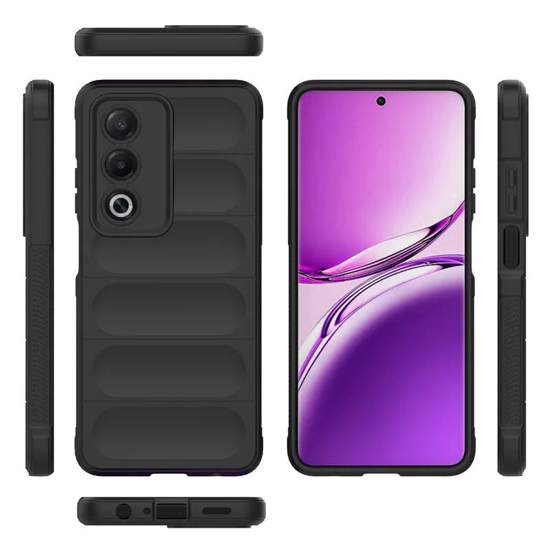 Multicolor Shockproof Soft TPU Phone Bumper with Lens Protector
