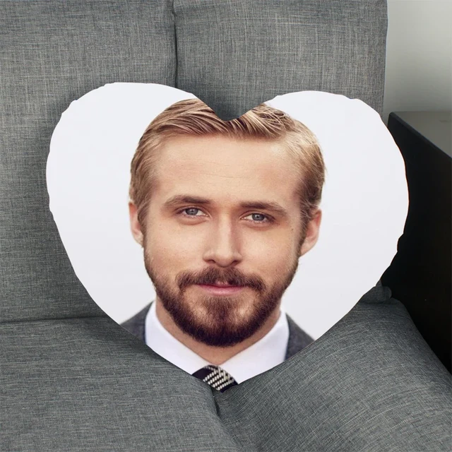 Ryan Gosling Sequin Pillow Cover, Cool Celebrity Pillow Case, Canadian  Actor Ryan Flip Sequin Pillowcase Gift for Fans, Ryan Gosling Pillow 