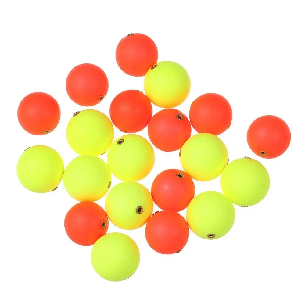 10Pcs Buoyancy Balls 20mm-30mm Buoyancy Foam Floating Ball Fishing Accessories for Saltwater Freshwater Fishing