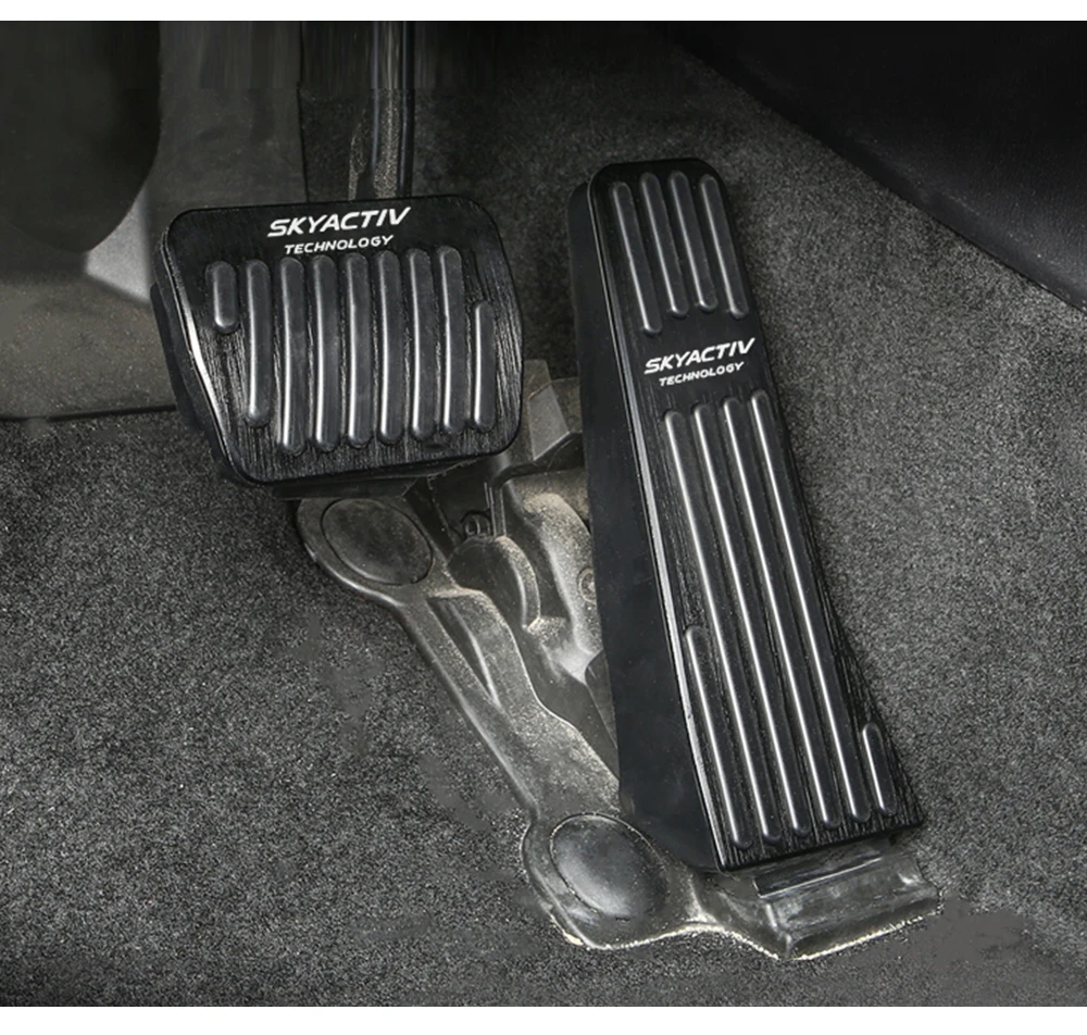 Für Mazda 3 BP CX30 CX50 CX60 MX30 MX-30 2019 2020 2021 2022 2023 2024 Auto Fußstütze gaspedal Bremspedal Abdeckung Zubehör – Detail 13