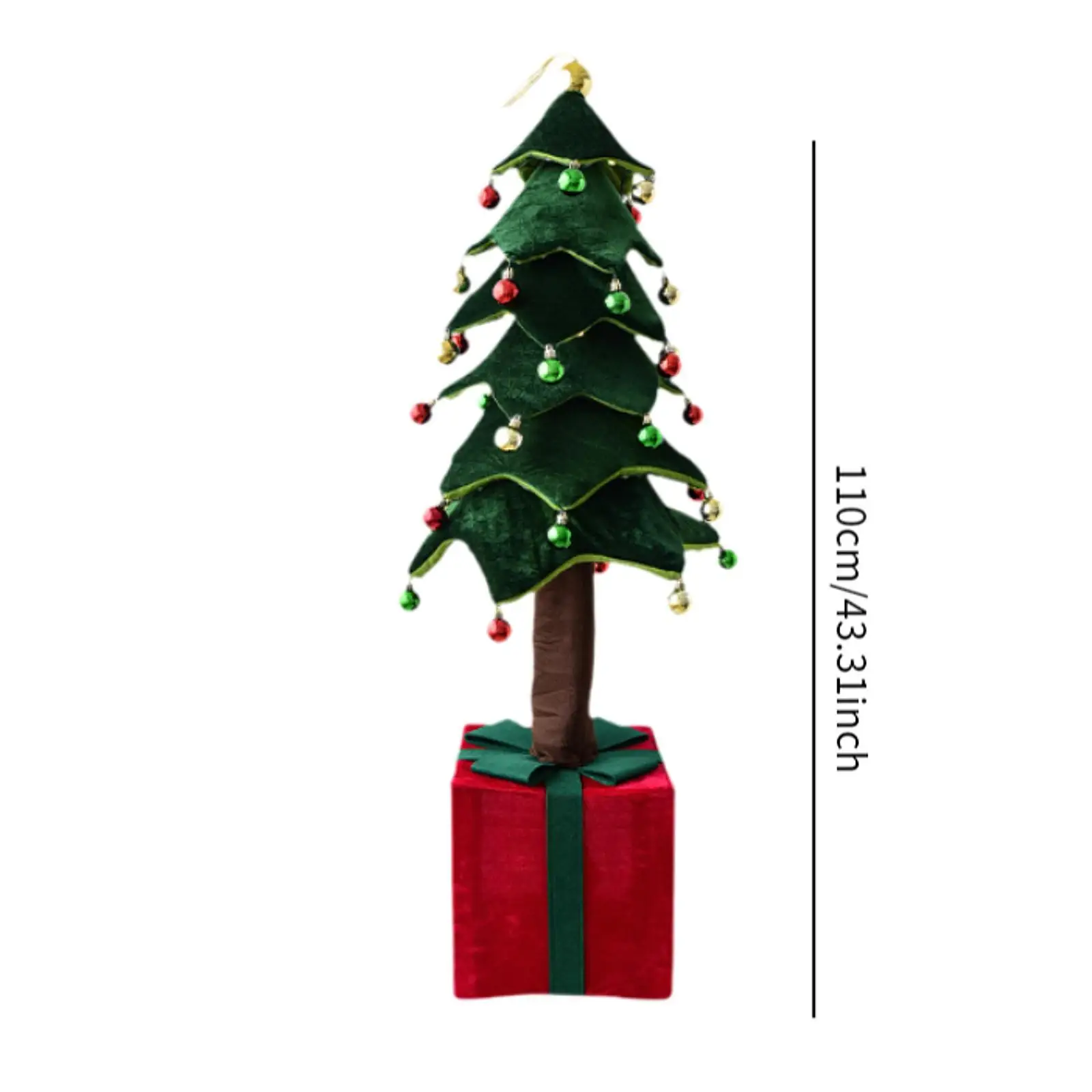 Artificial Christmas Tree Home Decor Gift Decorative Crafts Tabletop Centerpiece for Party Bedroom Indoor Dining Room Table