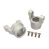 Metal Steering Link, Knuckle C Hub, Axle Lockout Set Kit for Axial Wraith 6