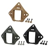 Tactics Helmet NVG Mount Base Adapter Shroud with 3-Hole Aluminum Alloy Helmet NVG Base for Marine Helmets NVG Mounting 1