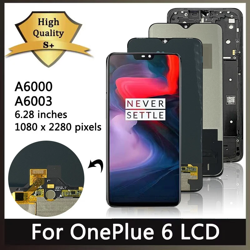 OnePlus 6 A6000 黒 Amazon.com: OnePlus 6 A6000 Dual-SIM (128GB Storage | 8GB
