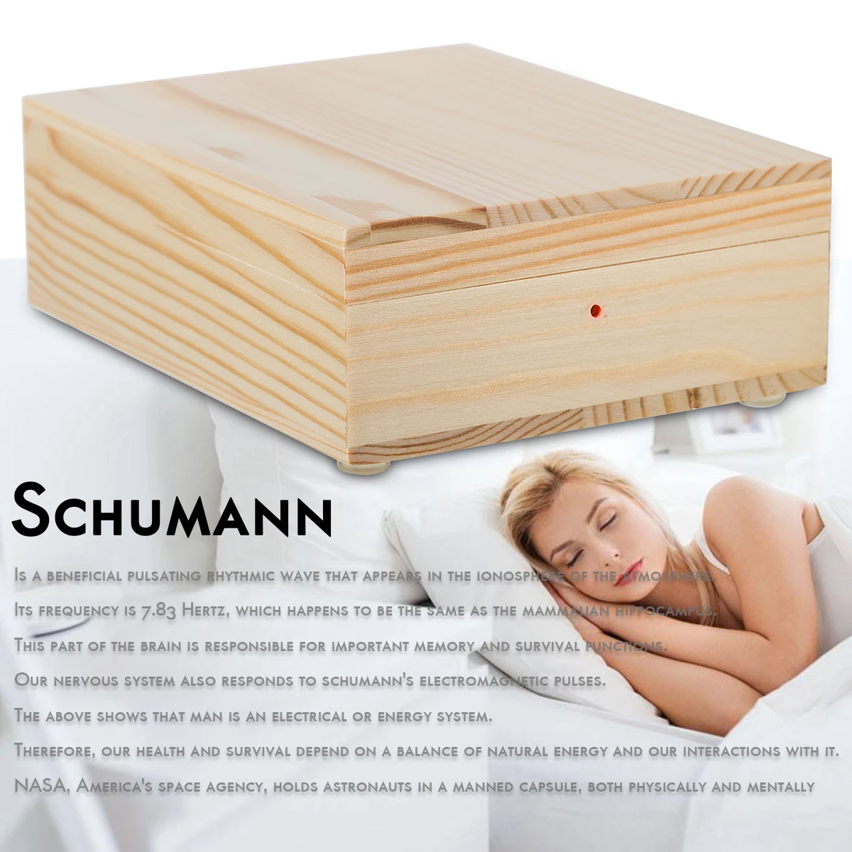Description Picture 4 of itemNobsound Hi-Fi 7.83Hz Schumann Resonance Ultra-low Frequency Pulse Generator & Audio Resonator For Sleep Relax