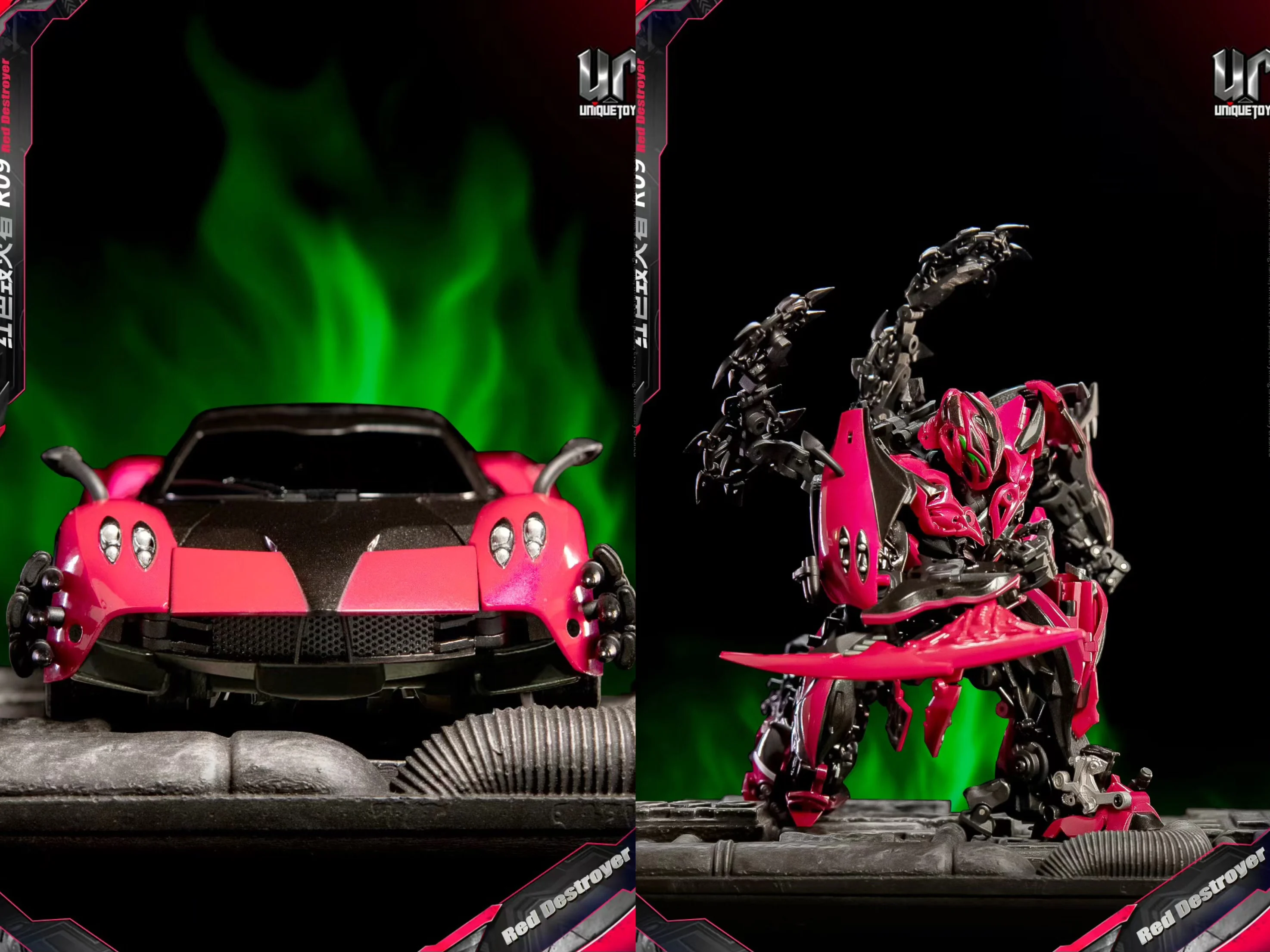 Unique Toys Transformation Toy UT-R09 UTR09 Poisonous Sting Red