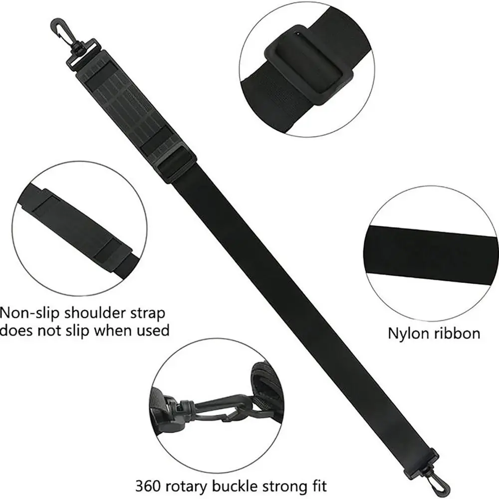 Fishing Rod Holder Fishing Rod Bracket Fishing Gear Accessories Fishing Rod Carry Strap Nylon Sling Shoulder Belt Durable Adjustable Shoulder