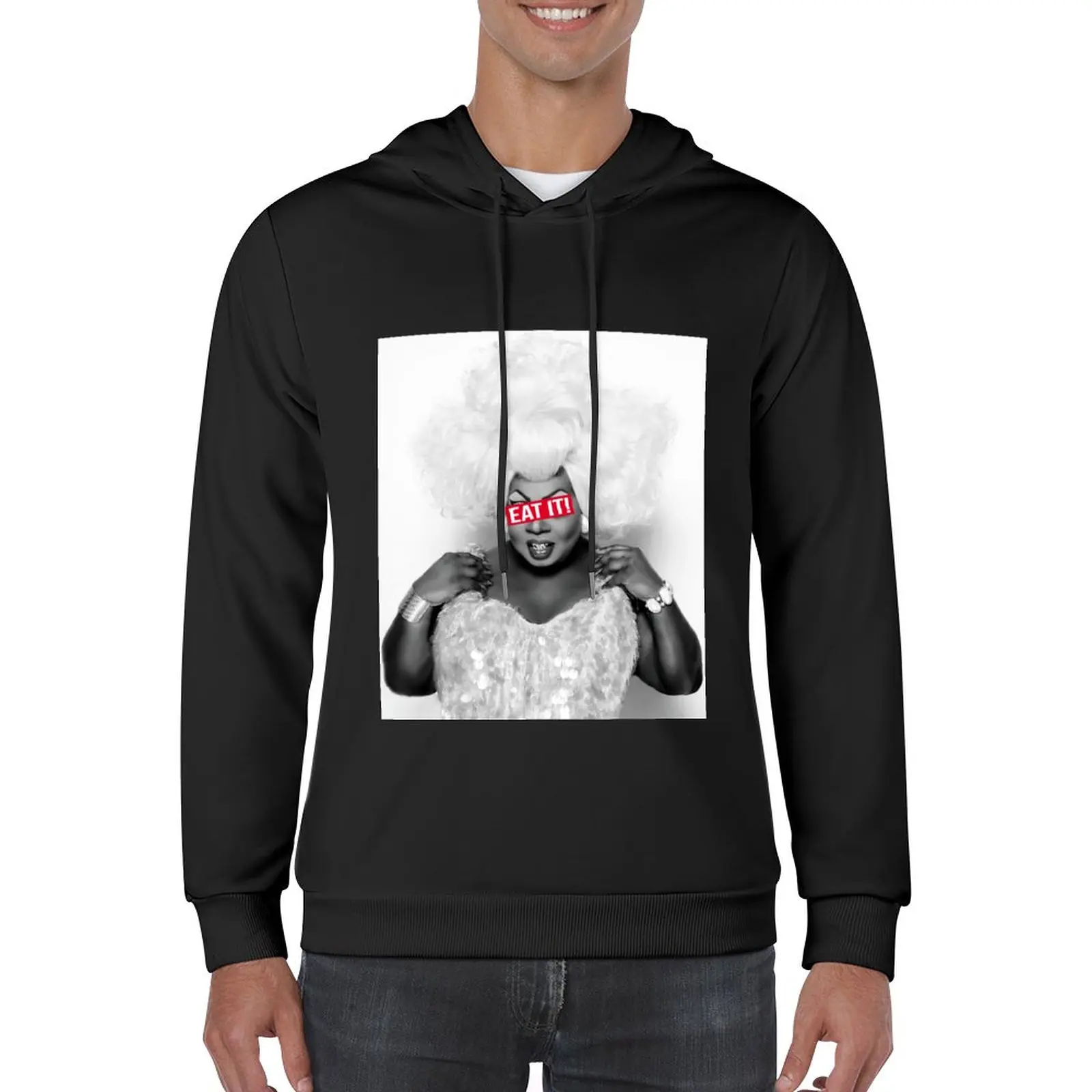 

New Eat it! Pullover Hoodie male clothes men's winter sweater big size hoodie