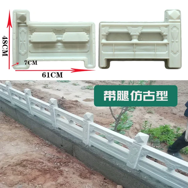 Műanyag Formák Fali Beton Gipszkerti Ház Csempe Kő Penészcement Tégla Készítő Penész 69*49Cm - Image 5