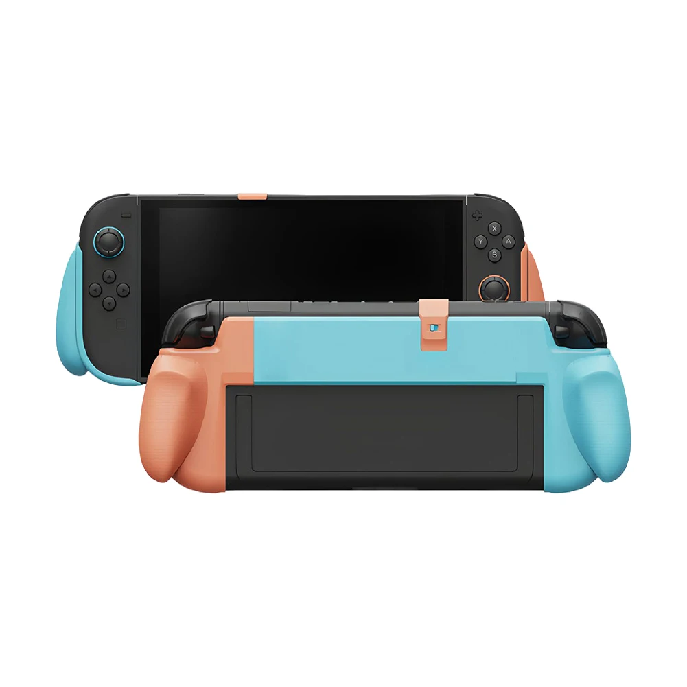 For Nintendo Switch 2 Hand Grip with Replaceable Ergonomic Grip Protective Case PC Hard Shell Grips for Switch2 Gaming Accessory