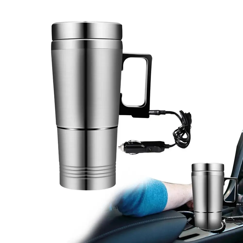 Car Water Heater Portable Car Heating Cup Water Heater Bottle Electric ...