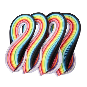 Rainbow Paper Quilling Strips 1