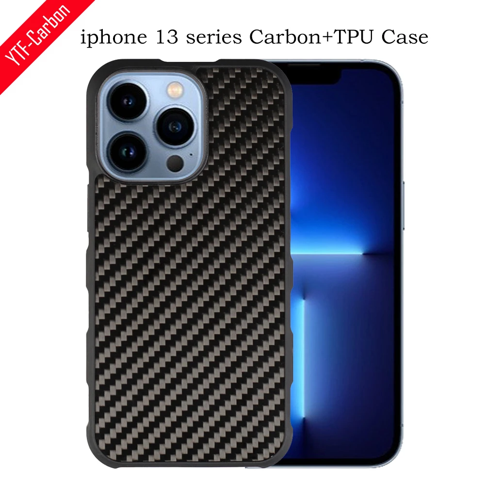 galaxy s22 ultra flip case YTF-Carbon carbon fiber phone case For iphone 13 Pro Max case Ultra-thin Soft border carbon fiber+TPU iphone 13 MINI cover classic galaxy s22 ultra case